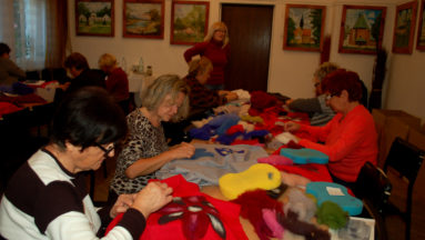 Filcowanie na sucho - szale