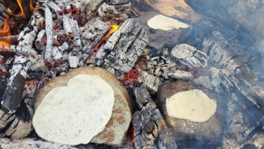 pieczenie podpłomyków