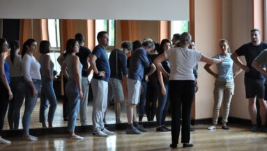 Roztańczony Goleszów - próby