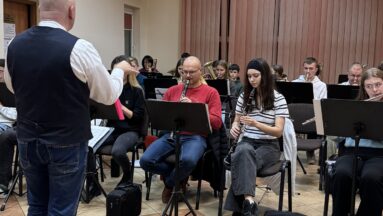 Warsztaty muzyczne - Orkiestra Dęta Ochotniczej Straży Pożarnej w Regnowie
