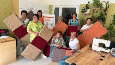 szycie siedzisk i poduch meblowych zero waste