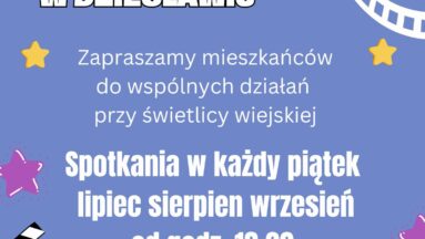 Plakat promujący  Nasze spotkania